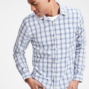 GAP Factory Men’s Poplin Shirt in Slim Fit